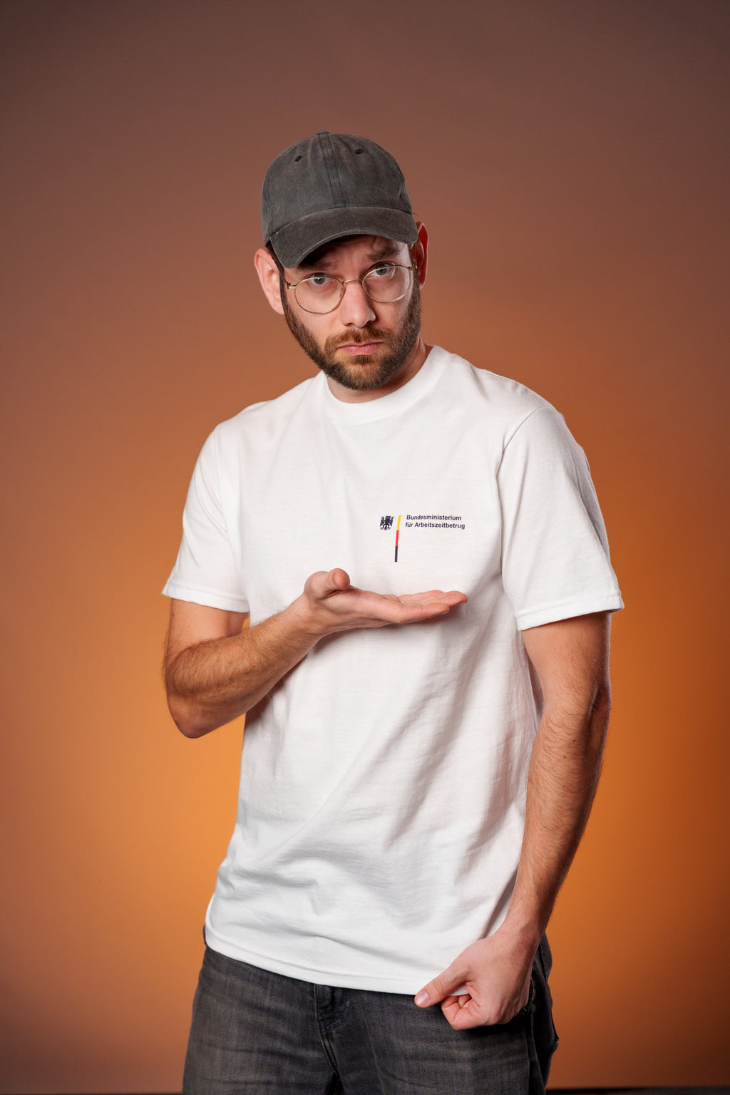 Arbeitszeitbetrug | Shirt - Weiß