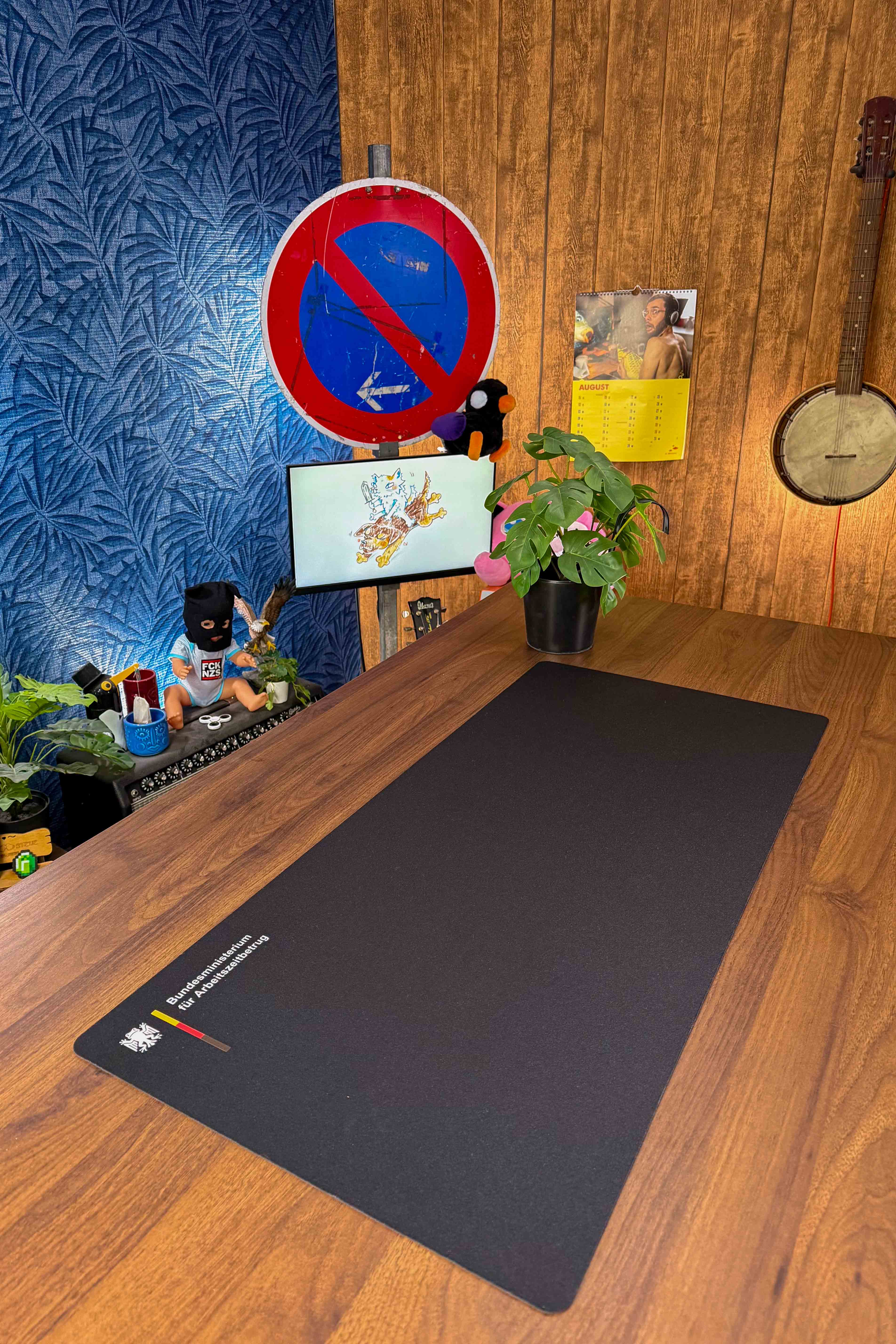 Arbeitszeitbetrug | Mousepad