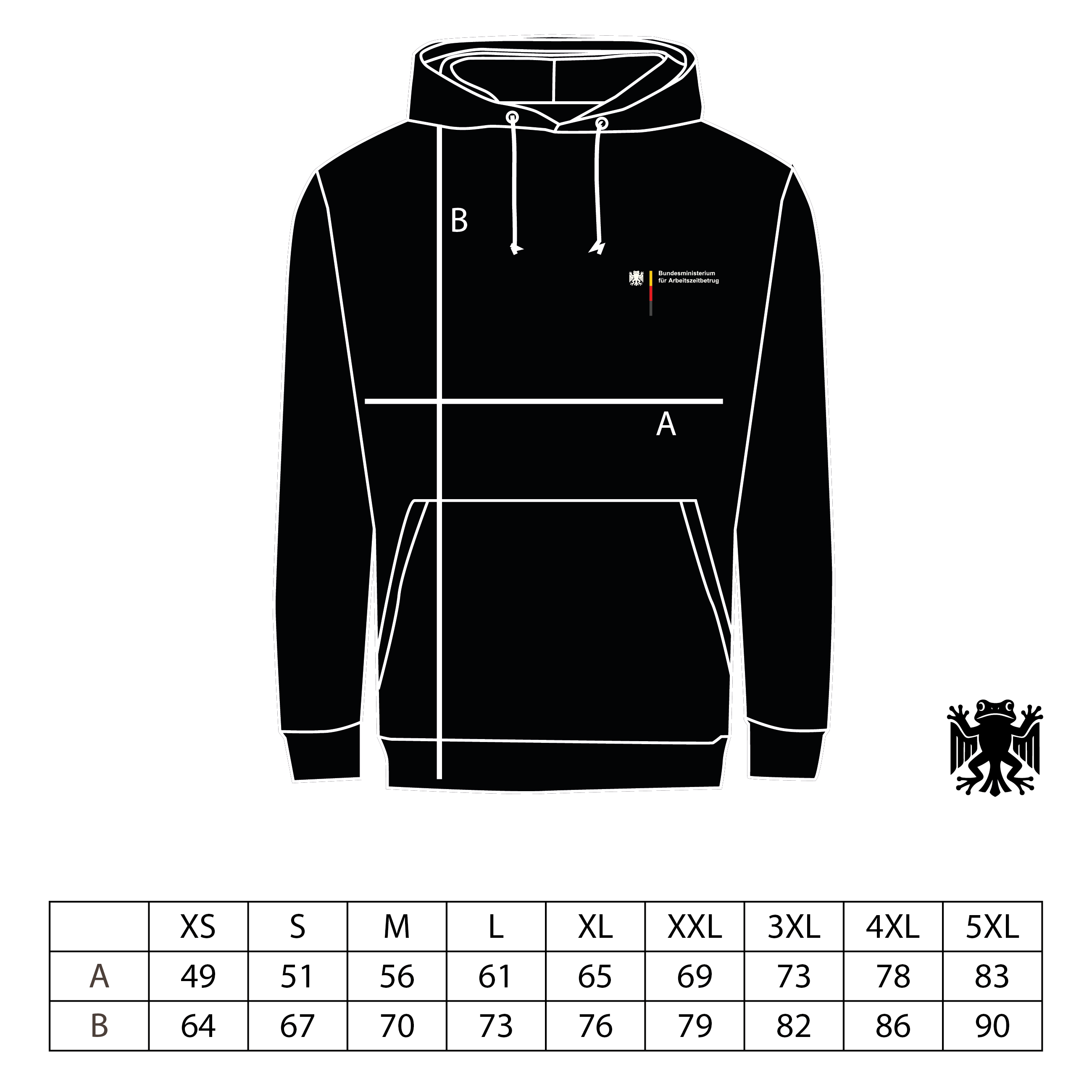 Arbeitszeitbetrug | Hoodie - schwarz